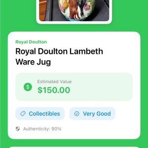 Royal Doulton Colorful Decorative Jug